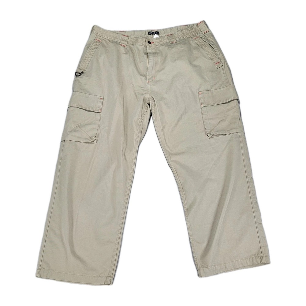 Vintage Sean John Cargo Pants Mens 48B Tan Collection Baggy‎ Huge Y2K Hip Hop